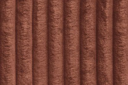 Fauteuil convertible et modulable - Velours côtelé XL Terracotta