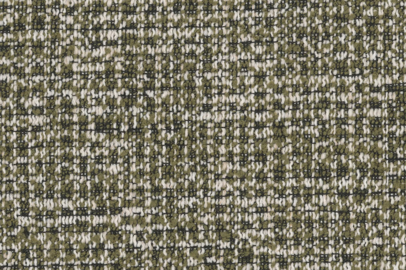 Canapé d'angle 5 places - 2 modules convertibles : Canapé 2 places + Méridienne - Tissu tweed Vert