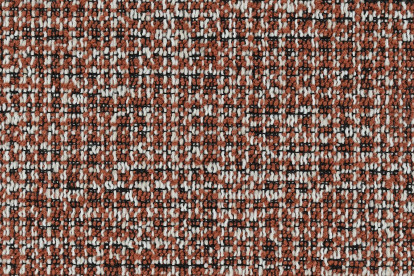 Pouf convertible et modulable - Tissu tweed Rouge