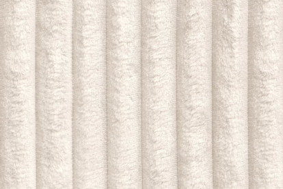 Pouf convertible et modulable - Velours côtelé XL Blanc