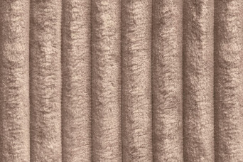 Housse Fauteuil convertible - Tissu velours côtelé XL marron