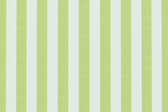 Housse Méridienne - Tissu imperméable à rayures, blanc et vert anis