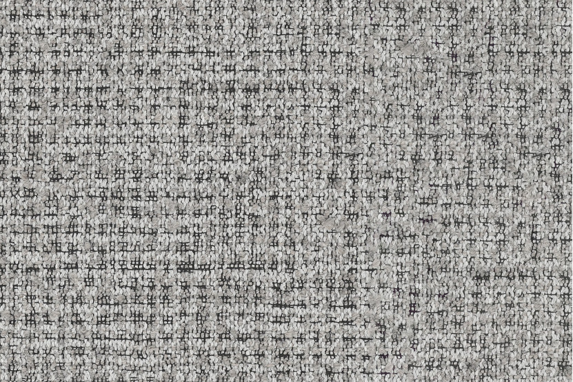 Housse Pouf convertible - Tissu tweed gris